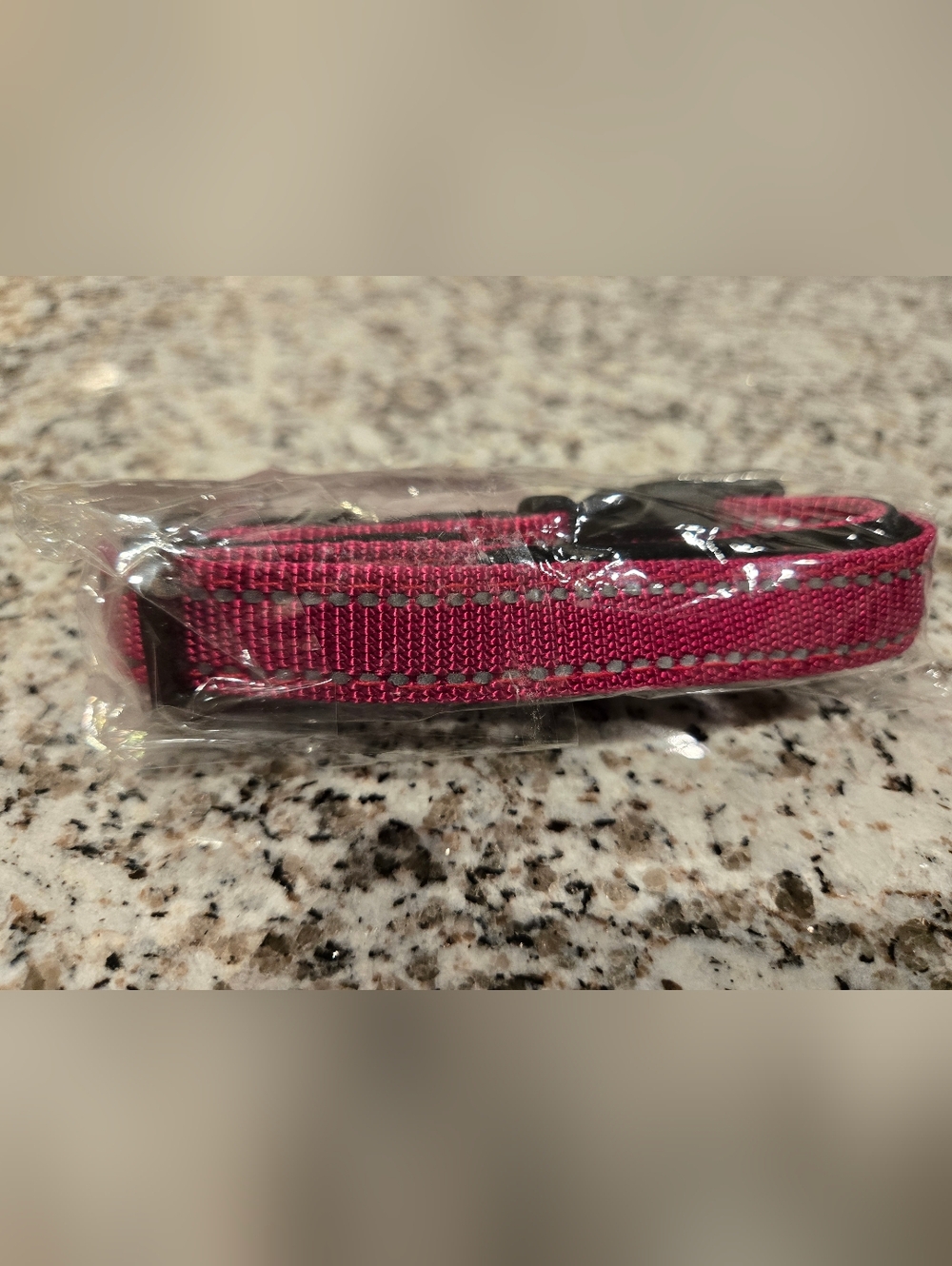 Fuschia Dog Collar -XS